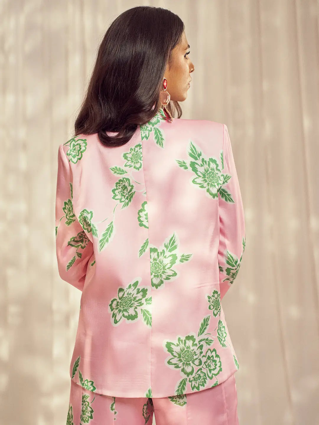 Baby Pink Blazer Set