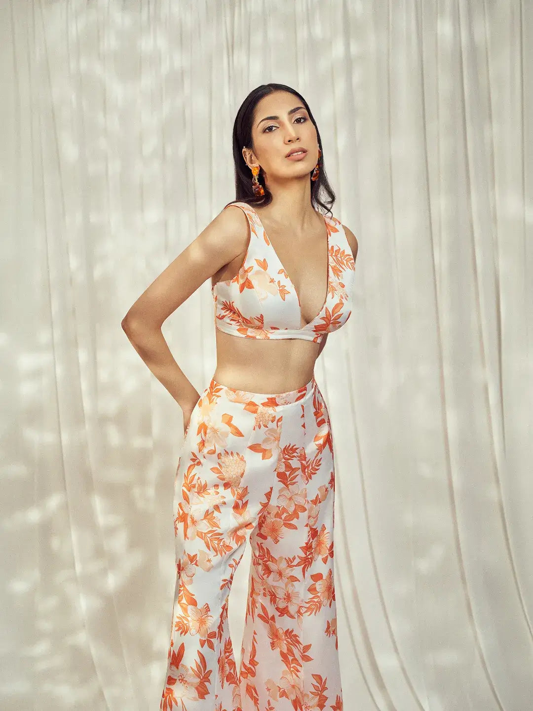 Burnt Orange Blazer Set