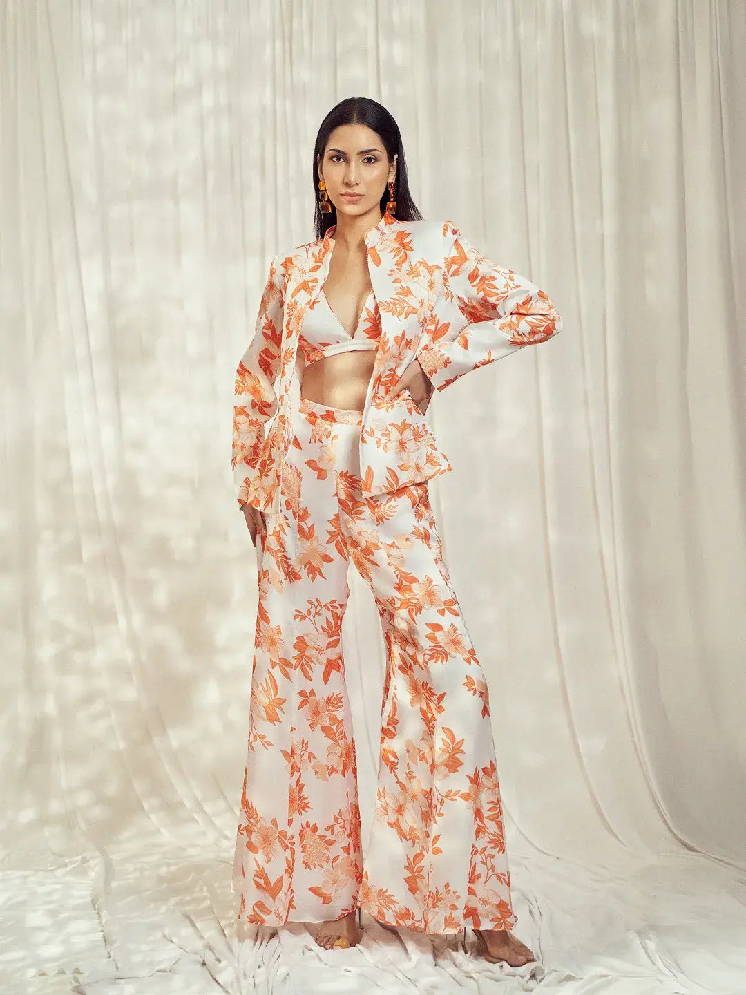Burnt Orange Blazer Set