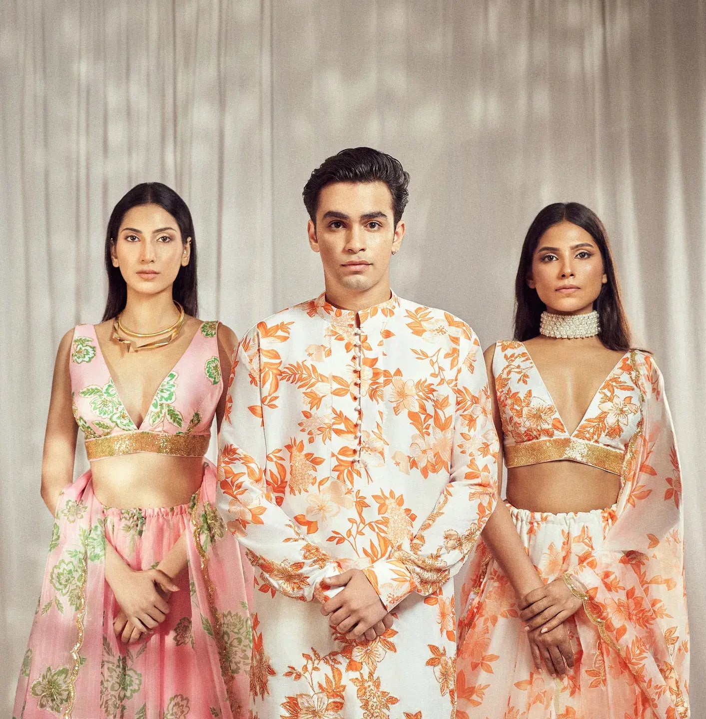 Baby Pink Lehenga Set