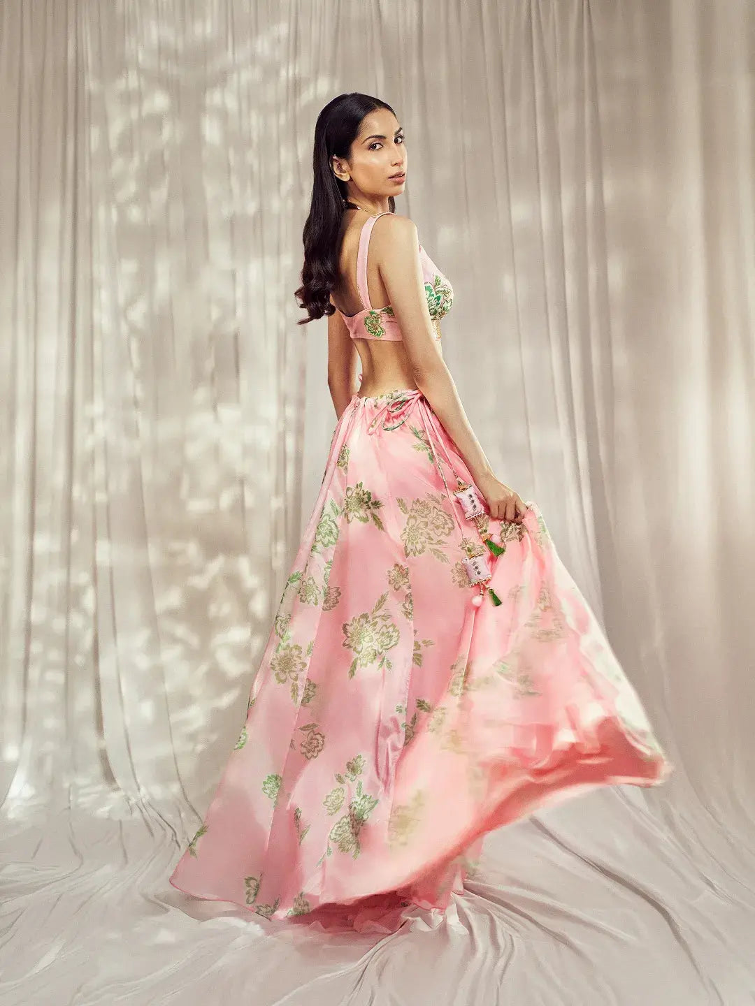 Baby Pink Lehenga Set