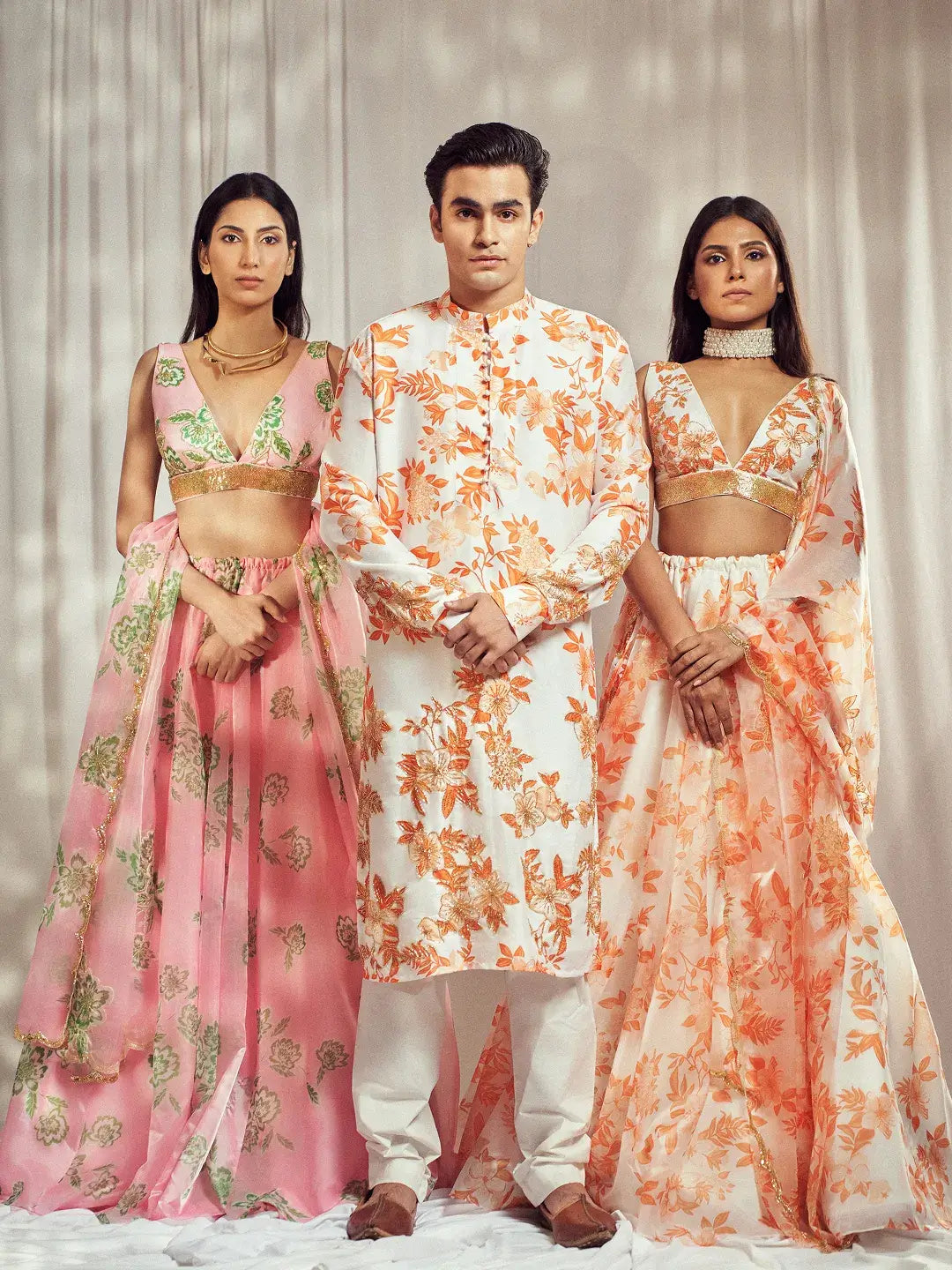 Baby Pink Lehenga Set