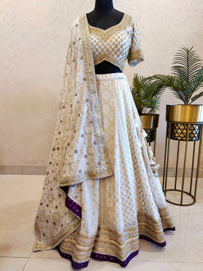 Opulence multi kali lehenga