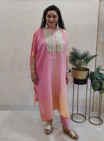Shaded shimmer kurta