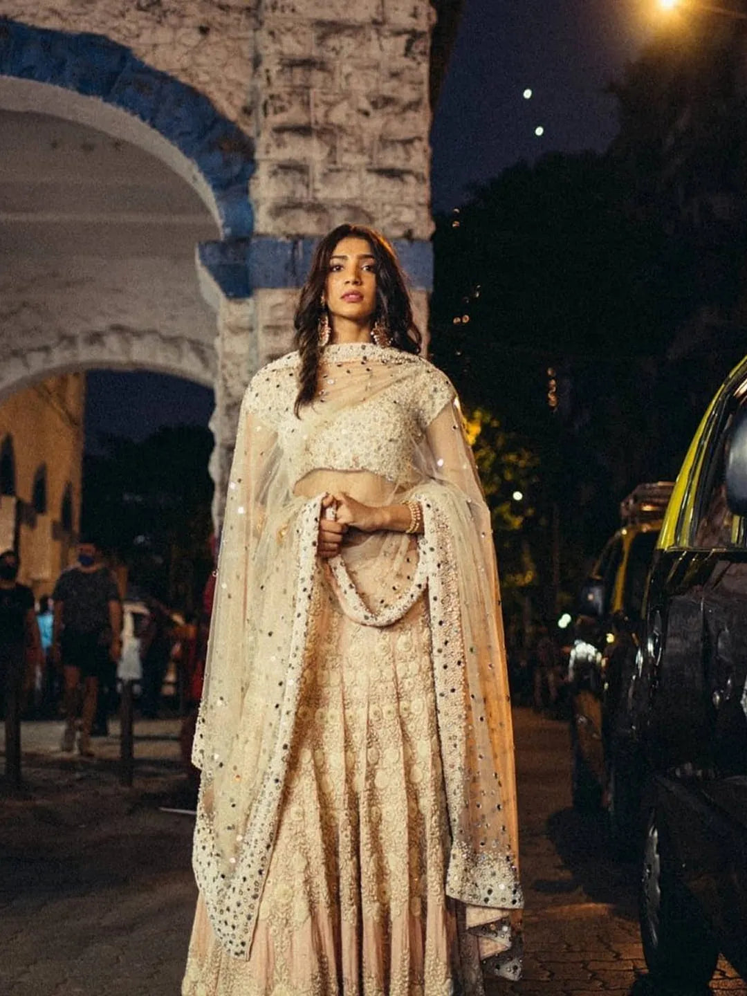 Ice pink lehenga