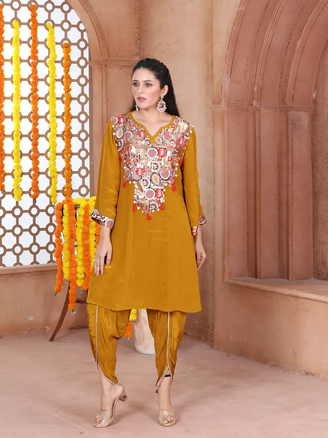 Anarkali Dhoti Set