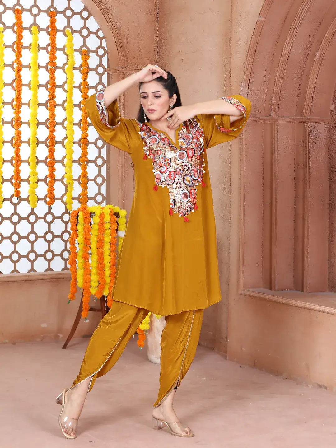 Anarkali Dhoti Set